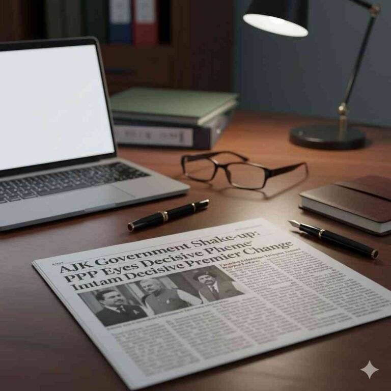 AJK Government Shake-up: PPP Eyes Decisive Premier Change