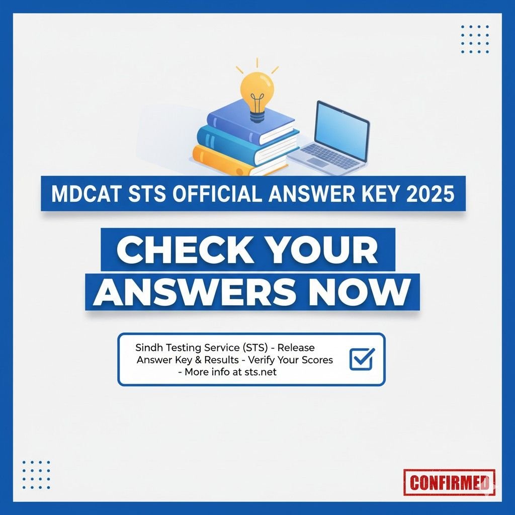 MDCAT STS Answer Key 2025 – Check Your Answers Now!