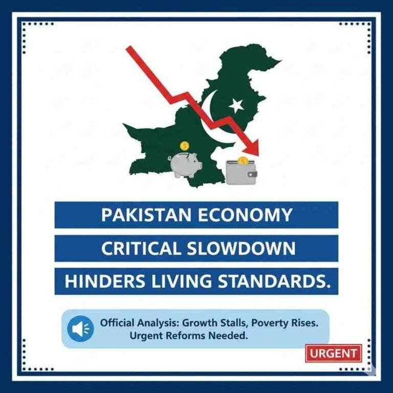 Pakistan Economy: Critical Slowdown Hinders Living Standards