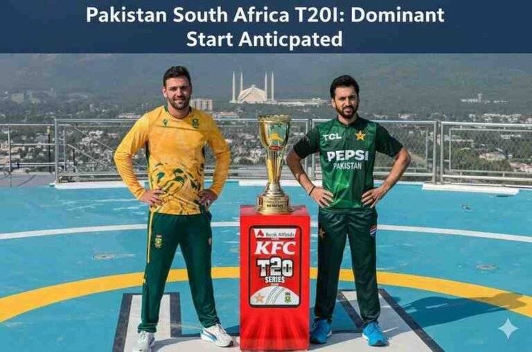 Pakistan South Africa T20I: Dominant Start Anticipated