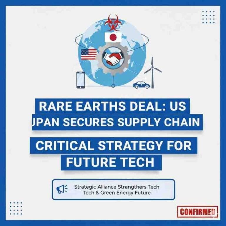 Rare Earths Deal: US Japan Secures Crucial Supply Chain