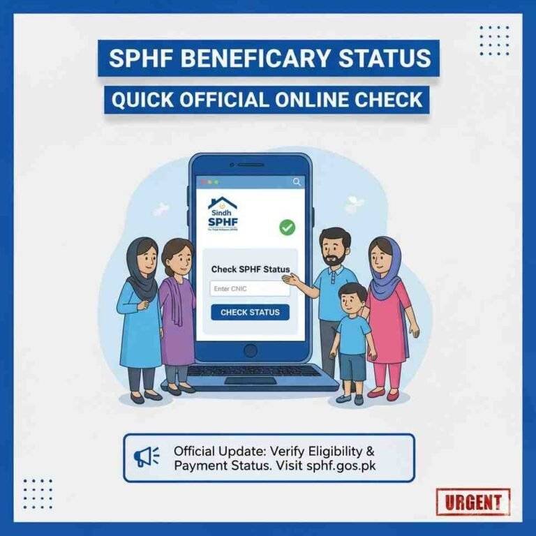 SPHF Beneficiary Status: Quick Official Online Check