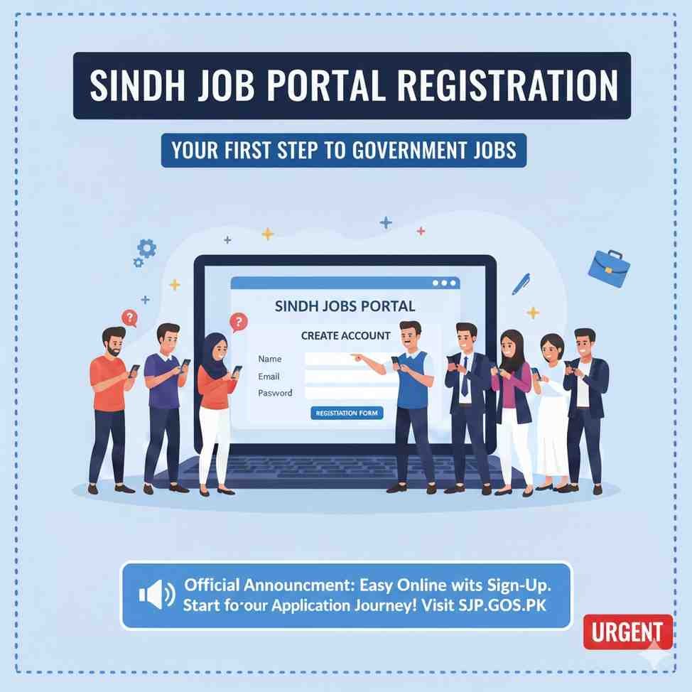 Sindh Job Portal Registration