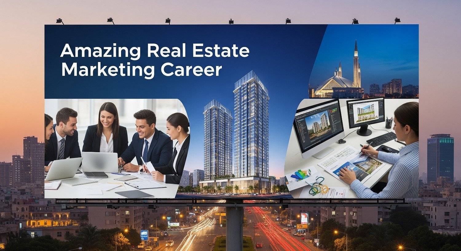 Graphic Designer: Amazing Real Estate Marketing Career Karachi