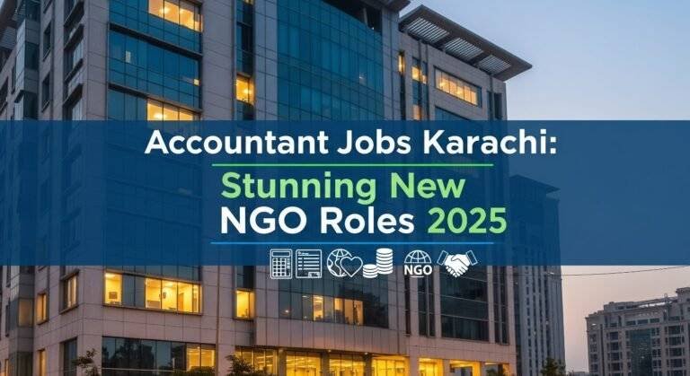 Accountant Jobs Karachi: Stunning New NGO Roles 2025