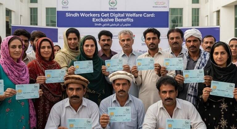 Sindh Workers Get Digital Welfare Card: Exclusive Benefits