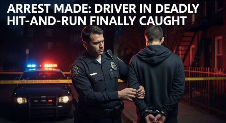 Arrest Made Driver in Deadly Hit-and-Run Finally Caught