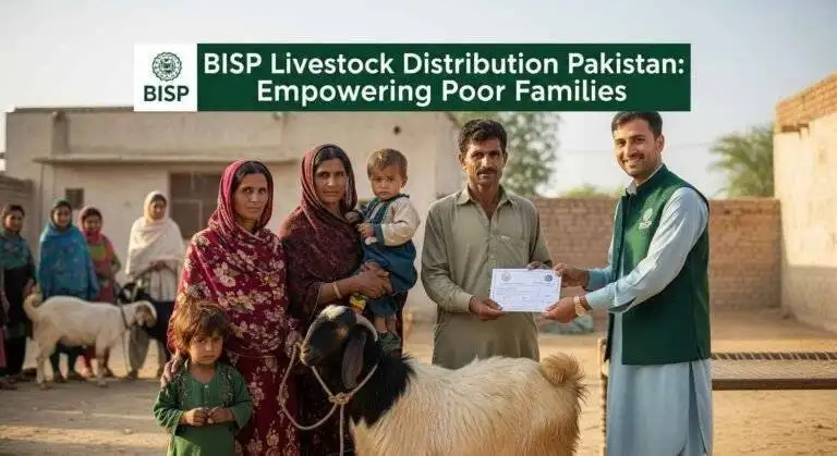 BISP Livestock Distribution Pakistan: Empowering Poor Families