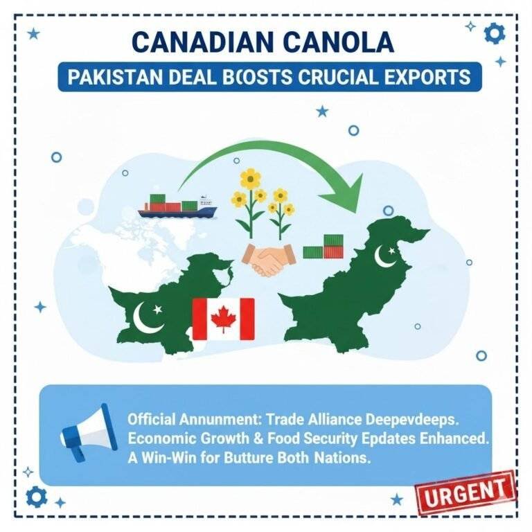Canadian Canola: Pakistan Deal Boosts Crucial Exports