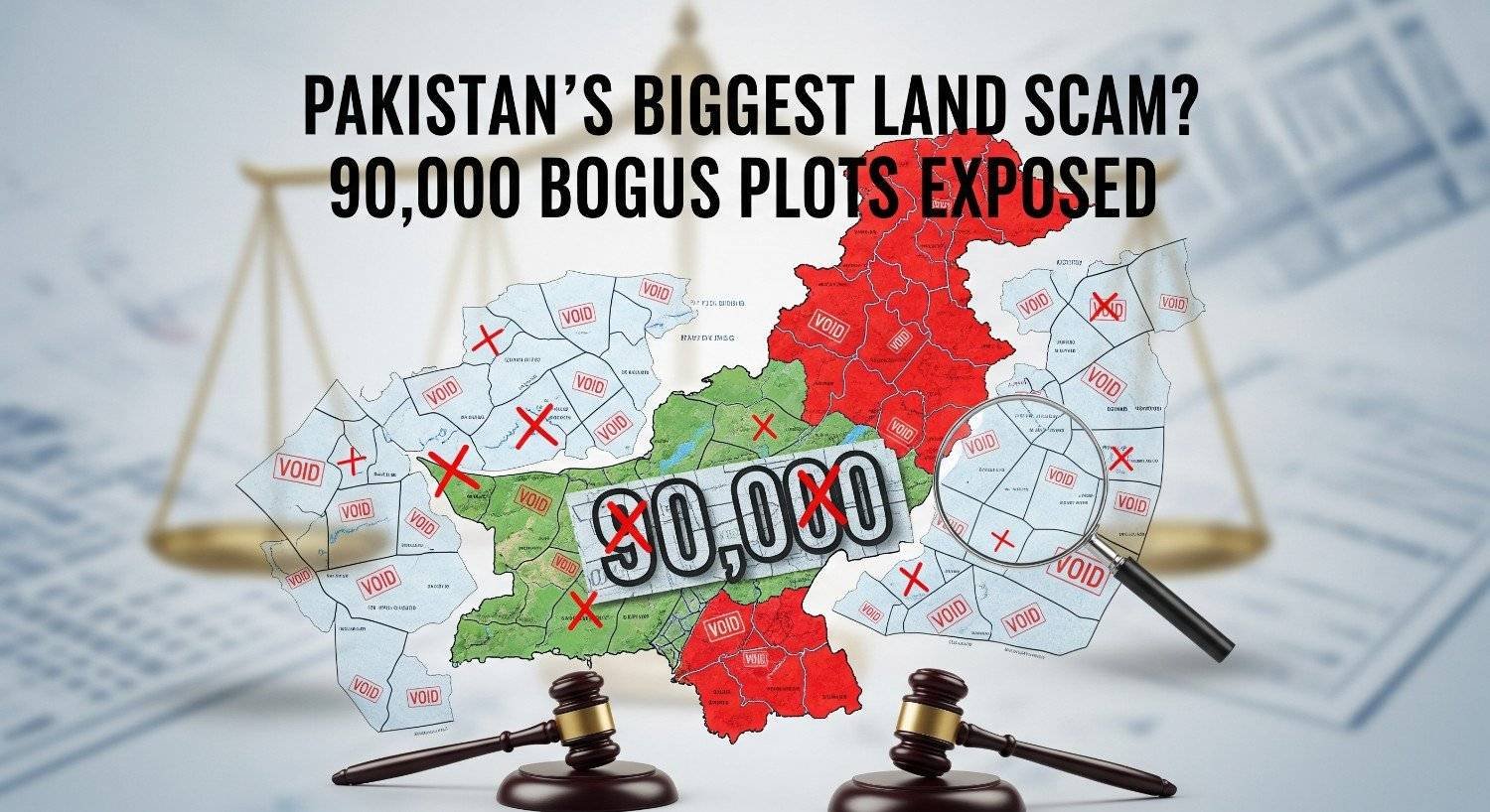 Pakistan’s Biggest Land Scam? 90,000 Bogus Plots Exposed