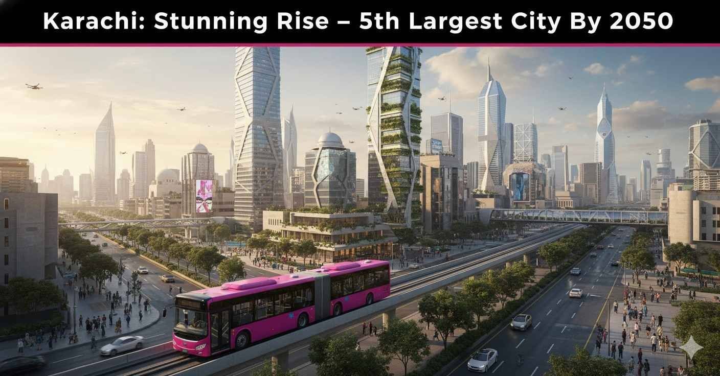 Karachi Stunning Rise 5th Largest City By 2050