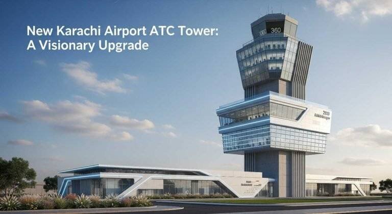 New Karachi Airport ATC Tower Stunning Upgrade Planned