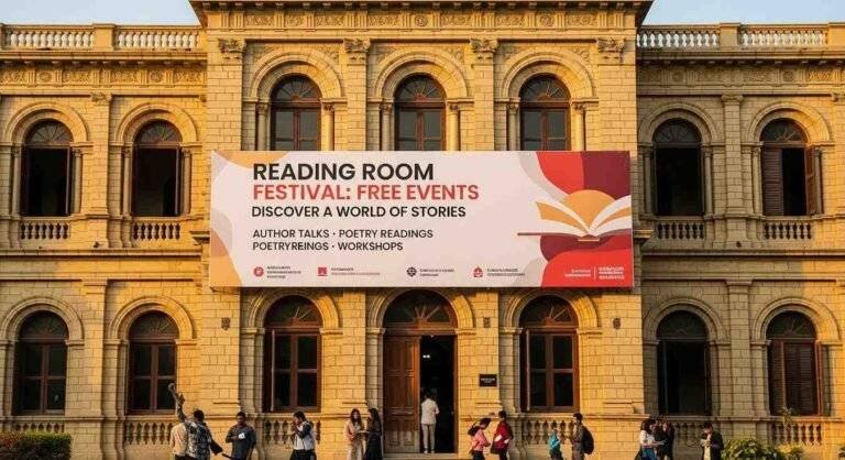 Reading Room Festival Free Events at Historic Karachi Hall