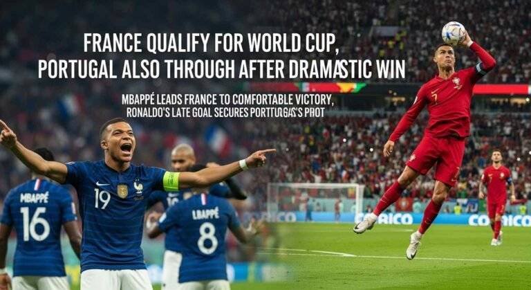 France Qualify for World Cup Others Left Waiting