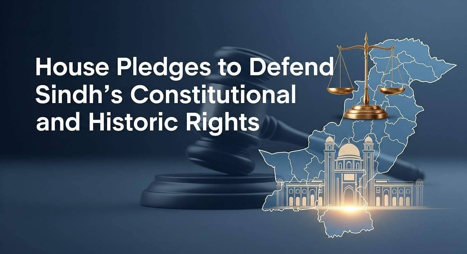 House Pledges to Defend Sindh’s Constitutional and Historic Rights