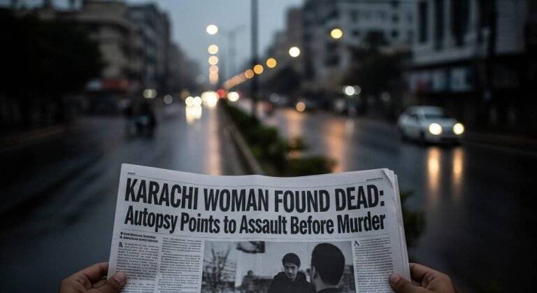 Karachi Woman Found Dead: Autopsy Points to Assault Before Murder
