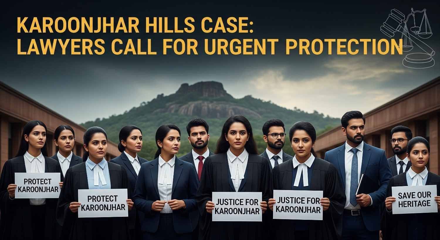 Karoonjhar Hills Case Lawyers Call for Urgent Protection