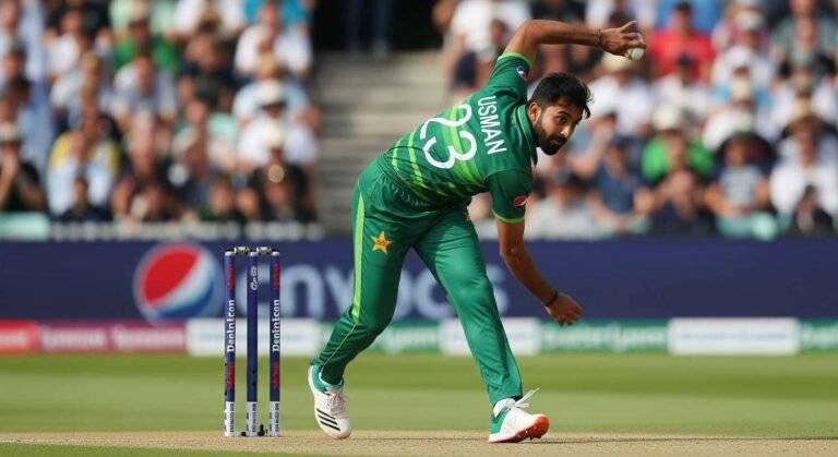 Usman Tariq The Unique Bowling Action of Pakistan’s Mystery Spinner
