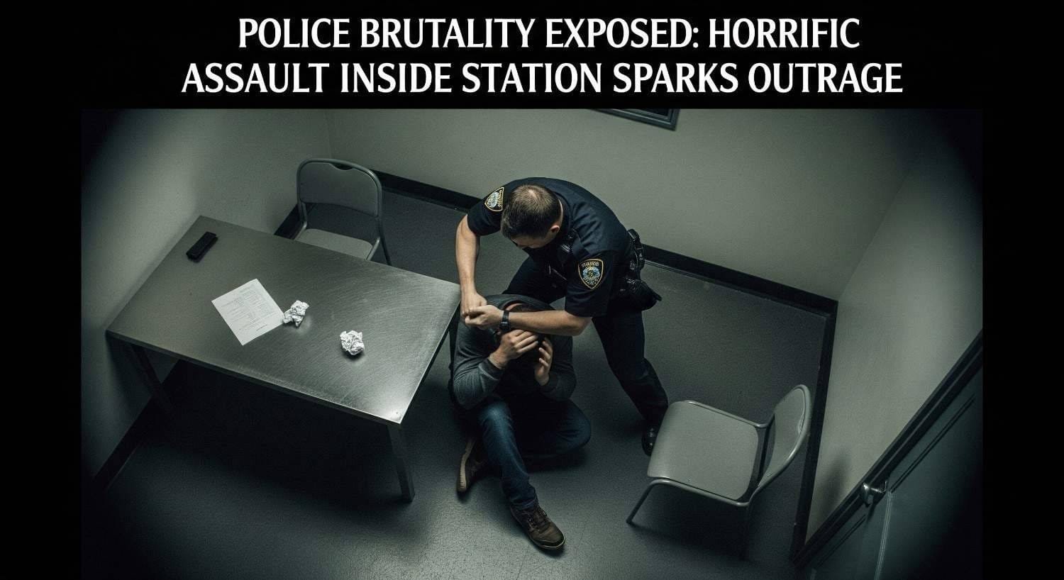 Police Brutality Exposed Horrific Assault Inside Station