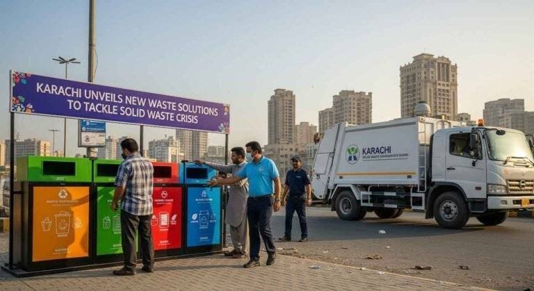 Karachi Unveils New Waste Solutions to Tackle Solid Waste Crisis