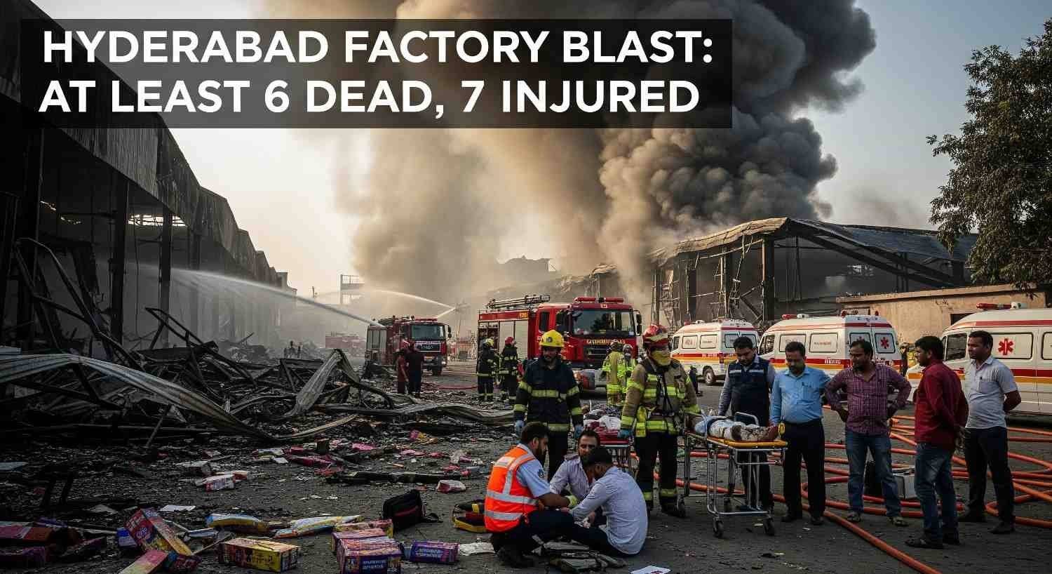 Hyderabad Explosion: Powerful Blast Kills 6, Injures 7