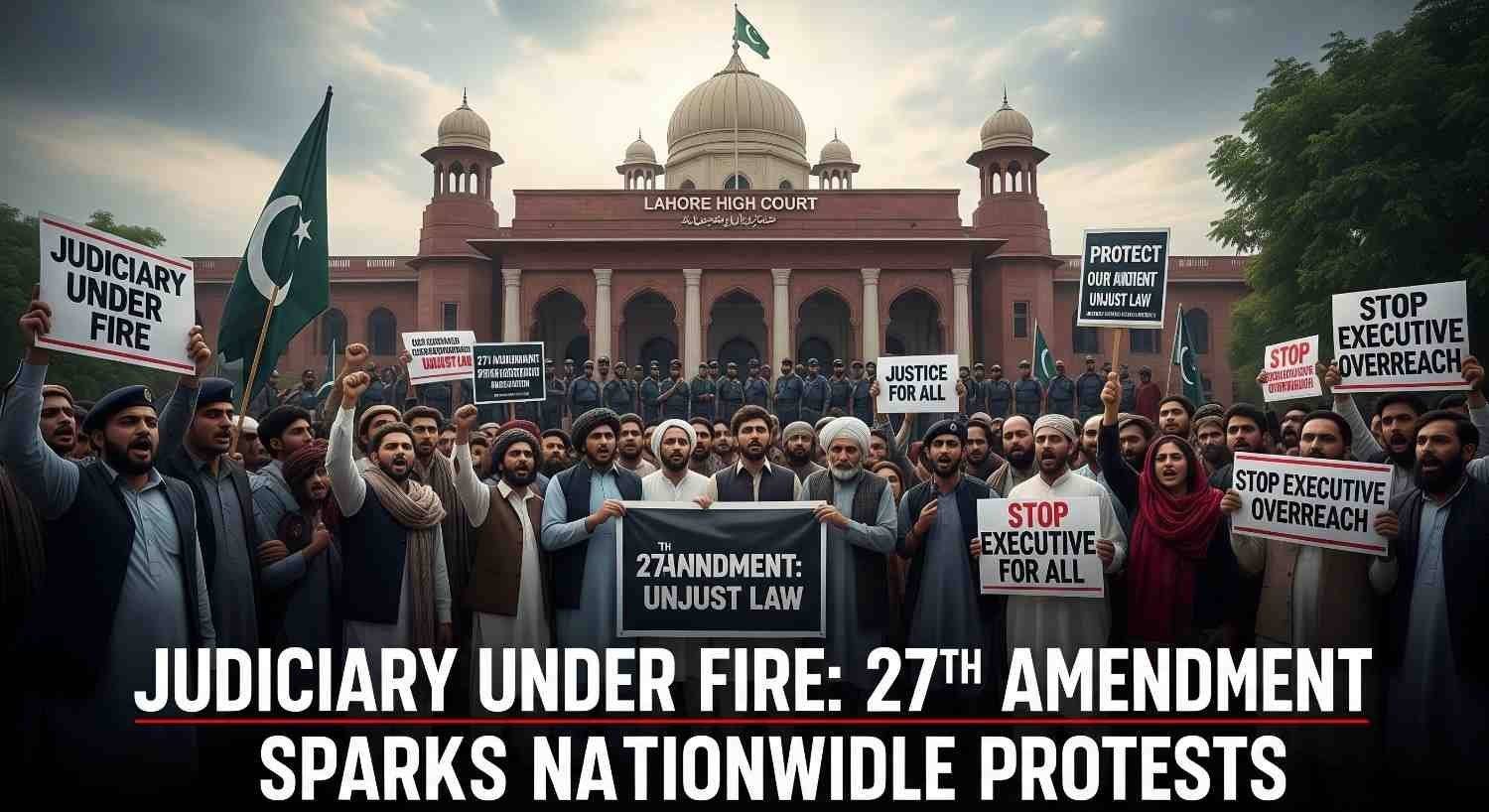 Judiciary Under Fire 27th Amendment Draws Strong Protests