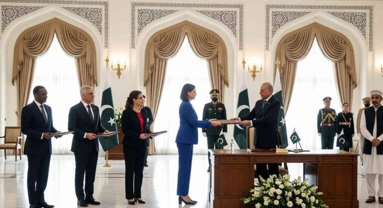 New Envoys Submit Credentials Paving Way for Stronger Ties