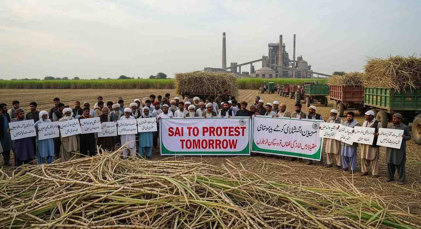 Sugarcane Crushing Delayed in Sindh, SAI to Protest Tomorrow