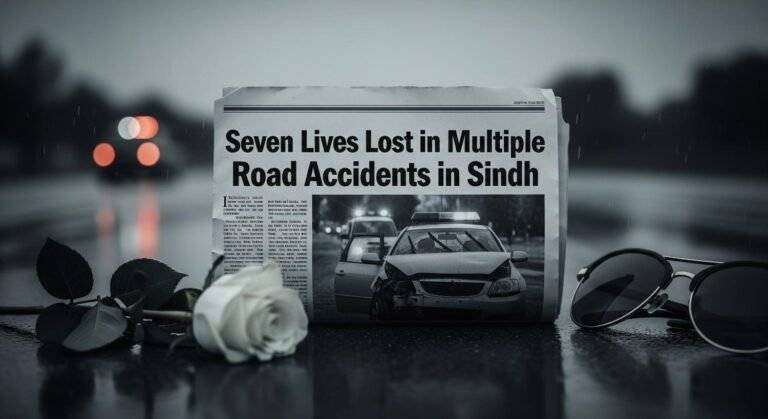 Seven Lives Lost in Multiple Road Accidents in Sind
