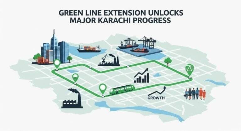 Green Line Extension Unlocks Major Karachi Progress