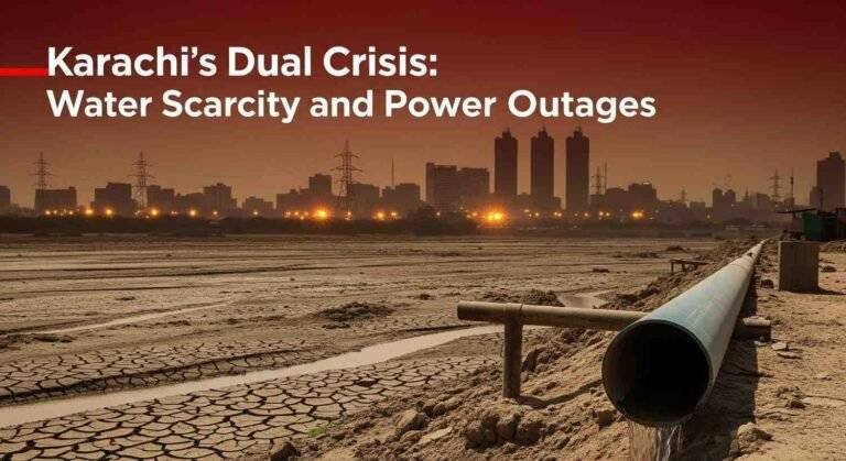 Water Shortage in Karachi Leads to Widespread Power Problems