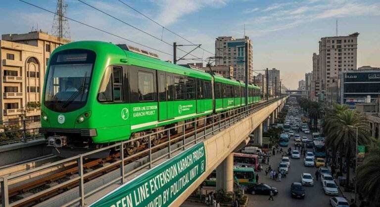 Green Line Extension Karachi Project Revived by Political Unity