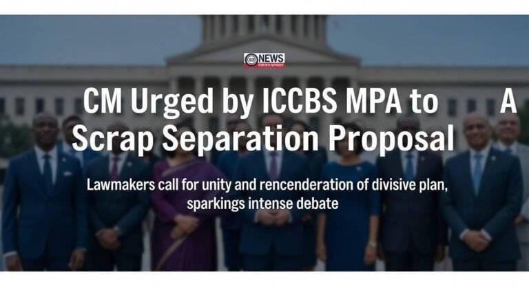 CM Urged by ICCBS MPA to Scrap Separation Proposal
