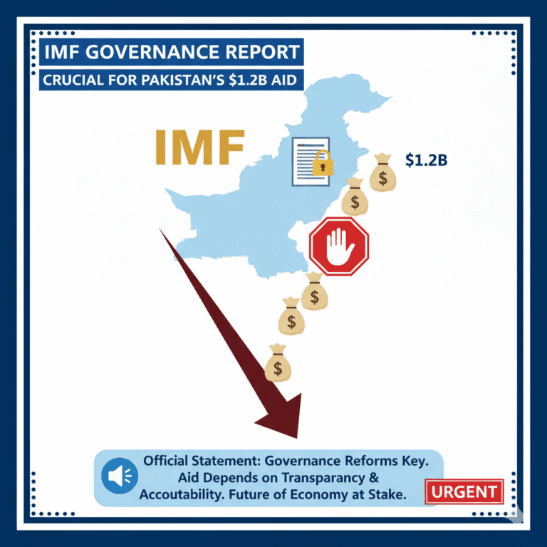 IMF Governance Report Crucial for Pakistan's $1.2B Aid