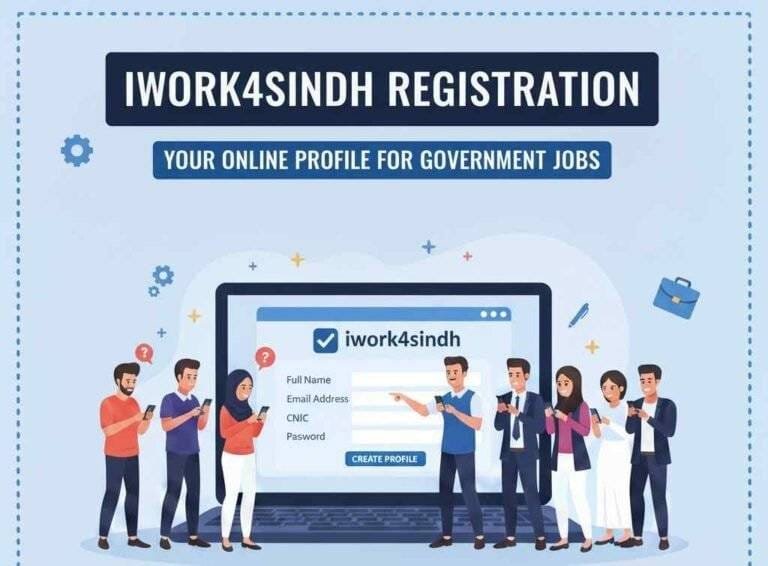 Iwork4sindh Registraion