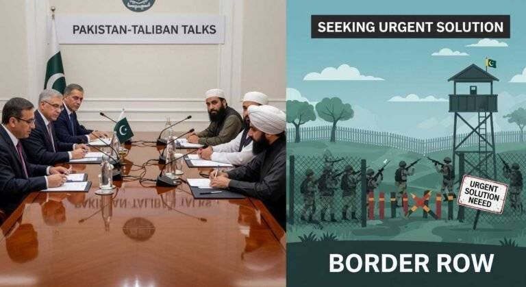 Pakistan-Taliban Talks Seek Urgent Solution to Border Row
