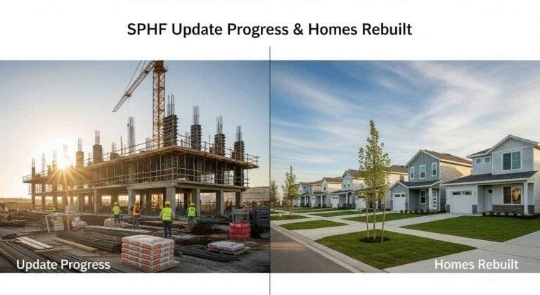 SPHF Update Progress & Homes Rebuilt