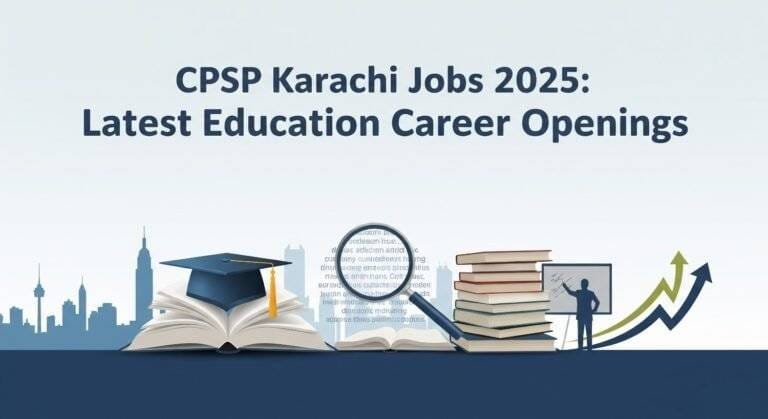 CPSP Karachi Jobs 2025: Latest Education Career Openings