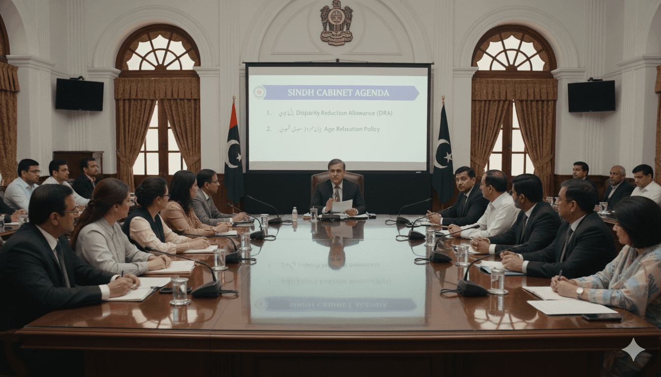 Sindh Cabinet: Restore DRA & Age Relaxation Agenda Revealed