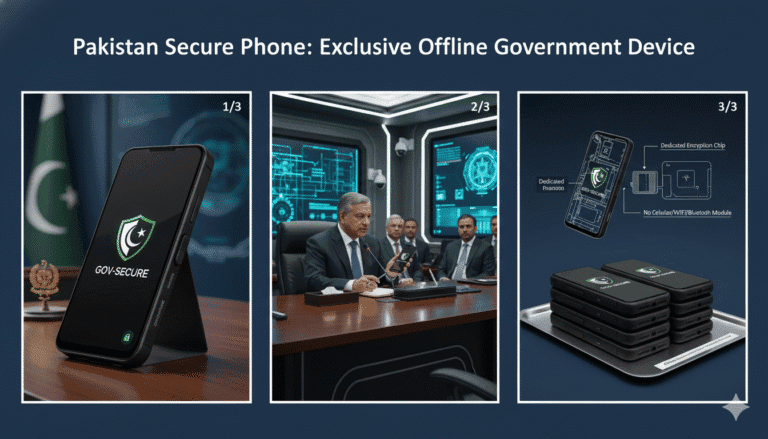 Pakistan Secure Phone: Exclusive Offline Government Device