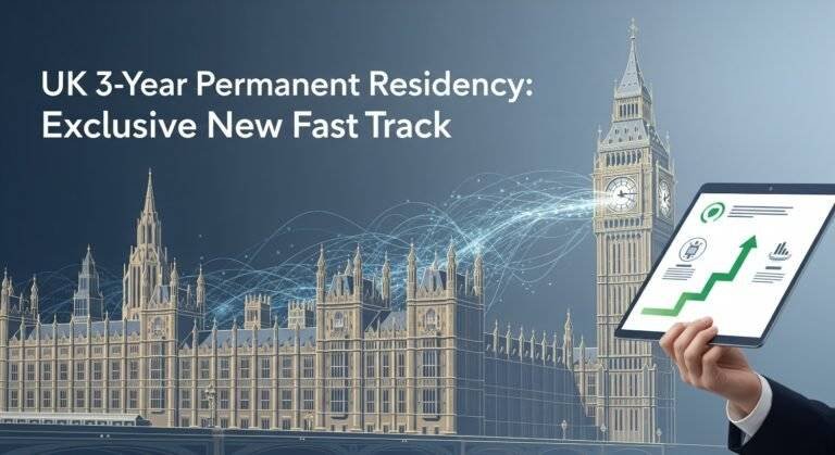 UK 3-Year Permanent Residency: Exclusive New Fast Track