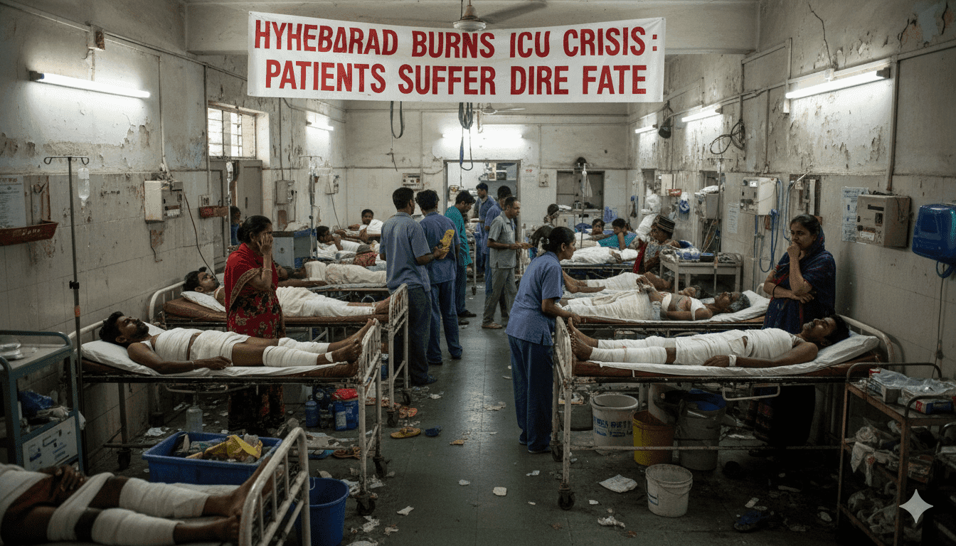 Hyderabad Burns ICU Crisis: Patients Suffer Dire Fate