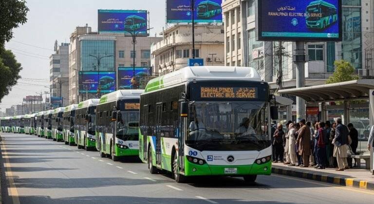 Electric Buses Rawalpindi: Dynamic New Service Launches