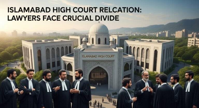 Islamabad High Court Relocation: Lawyers Face Crucial Divide