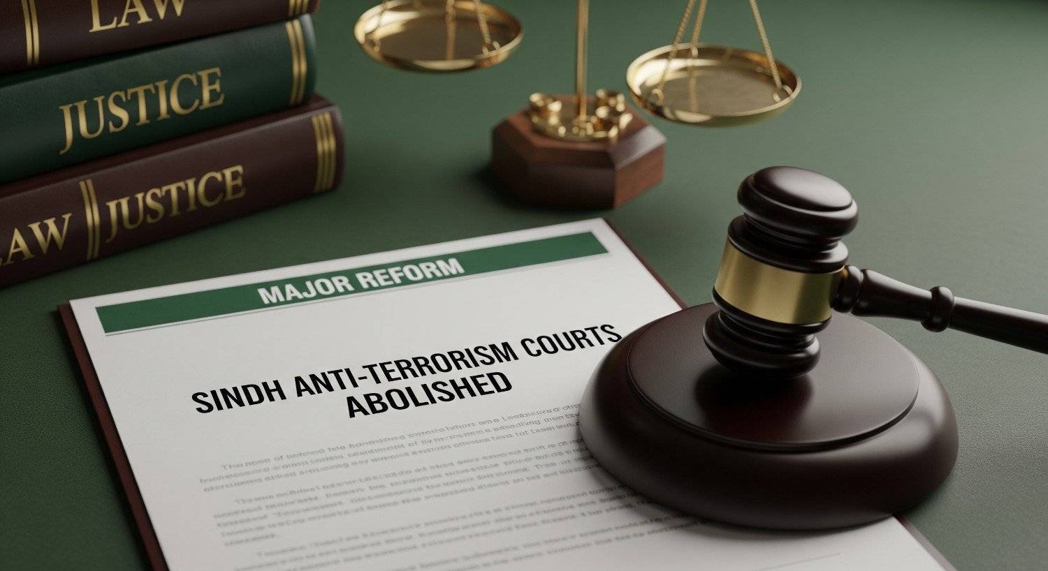 Sindh Anti-Terrorism Courts Abolished: Major Reform