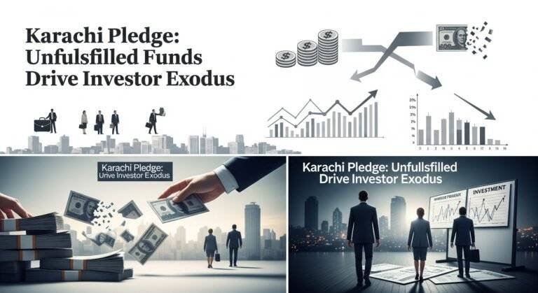 Karachi Pledge: Unfulfilled Funds Drive Investor Exodus