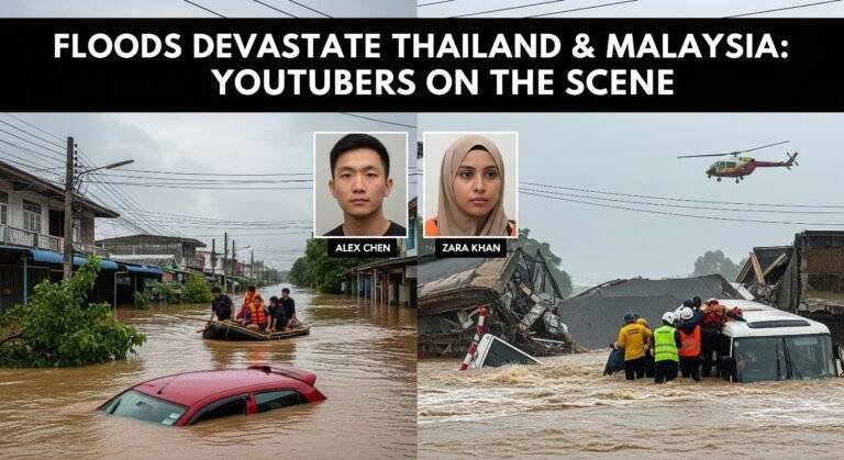Severe Floods Devastate Thailand & Malaysia, 8 Dead