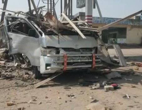 CNG Cylinder Explosion: Shocking Van Blast on Highway