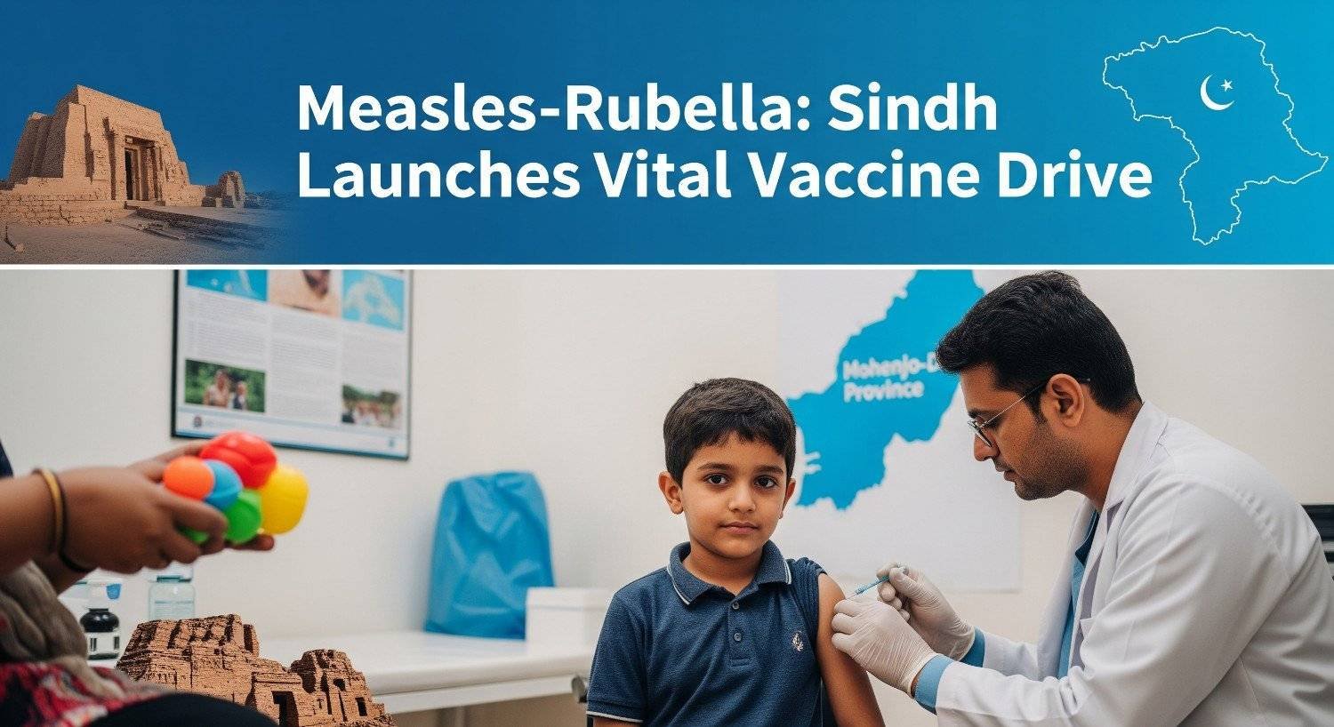 Measles-Rubella: Sindh Launches Vital Vaccine Drive