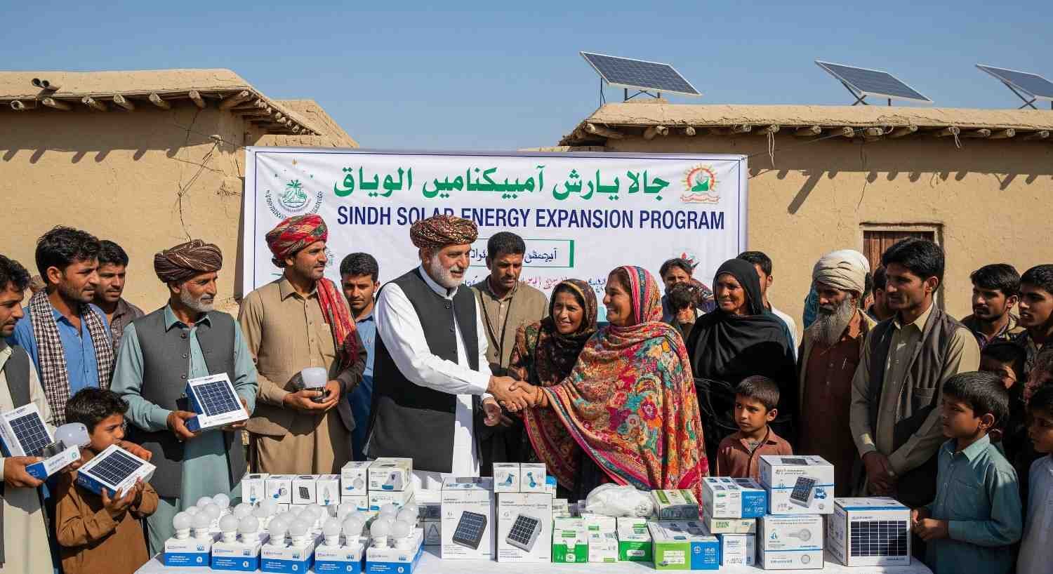 Sindh Expands Solar Energy Access, CM Leads Distribution Program